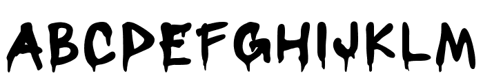 Happy Halloween Day Font LOWERCASE