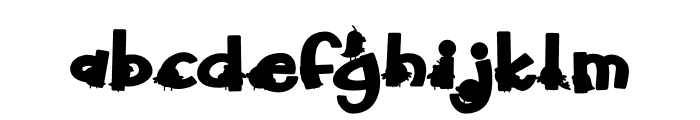 Happy Hatchling CF Font LOWERCASE