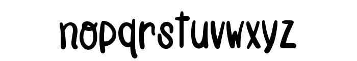 Happy Hipster Regular Font LOWERCASE