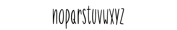 Happy Monster Font LOWERCASE