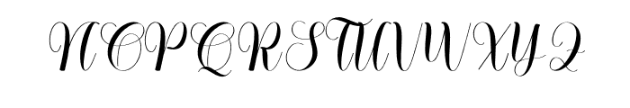 Happy September Font UPPERCASE