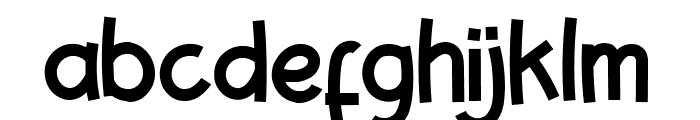 Happy Single Regular Font LOWERCASE
