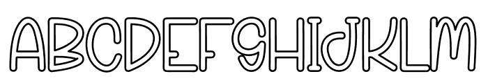 Happy Stories Font UPPERCASE
