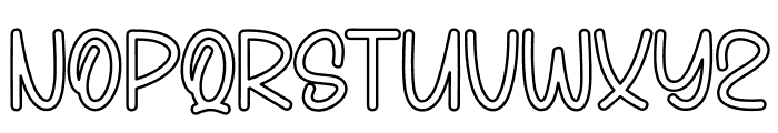 Happy Stories Font UPPERCASE