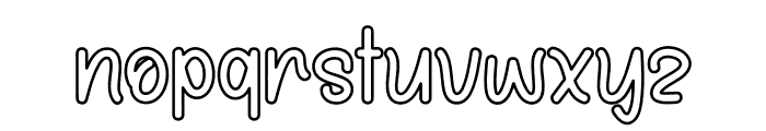 Happy Stories Font LOWERCASE