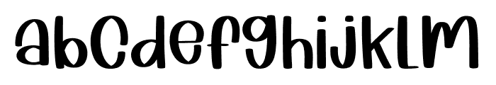 Happy Thanksgiving Font LOWERCASE