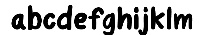 Happy mother day Regular Font LOWERCASE