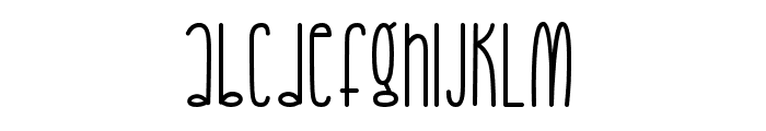 HappyCookies-Regular Font LOWERCASE