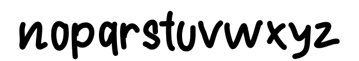 Happycute Font LOWERCASE