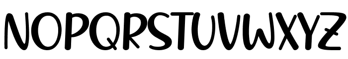 Hapster Font UPPERCASE