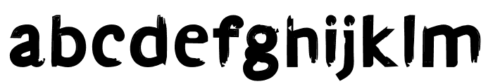 Haqeeqat-Regular Font LOWERCASE