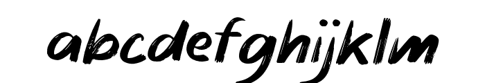Harbeon Regular Font LOWERCASE