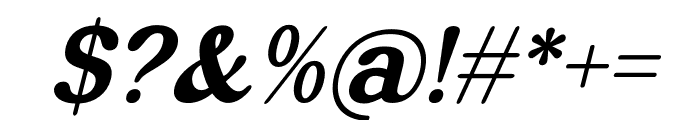 Harbor Nebula Italic Font OTHER CHARS
