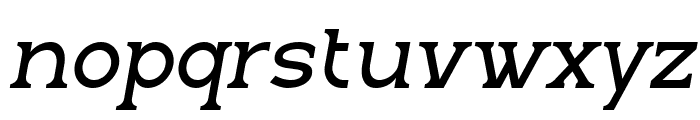 Harbourger Italic Font LOWERCASE