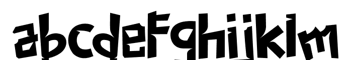 Harderdor Font LOWERCASE