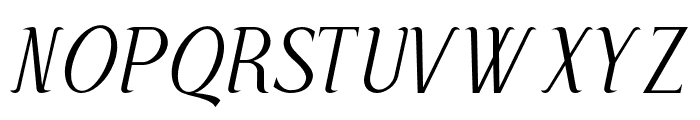 Harfesto Regular Font UPPERCASE