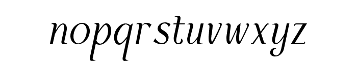 Harfesto Regular Font LOWERCASE