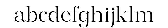 Harfine Font LOWERCASE