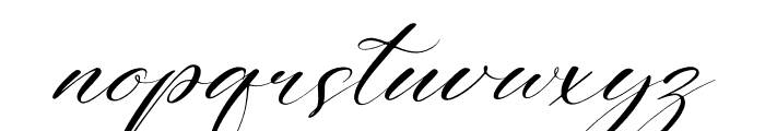 Harietta Bulmer Italic Font LOWERCASE