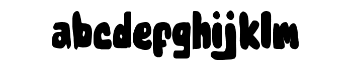 HarlemBoston-Regular Font LOWERCASE