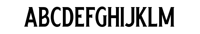 Harlend-Serif Font LOWERCASE