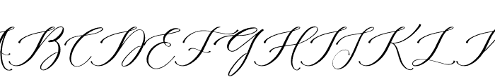 Harlequeen Font UPPERCASE