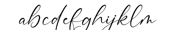 Harmony Myshine Font LOWERCASE