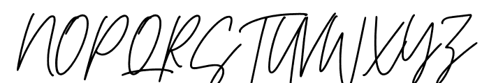 Harmony Signature Font UPPERCASE