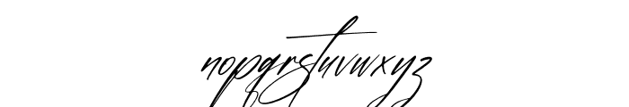 Harntman Italic Font LOWERCASE