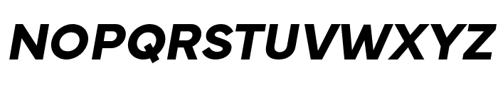 Harring Bold Italic Font UPPERCASE