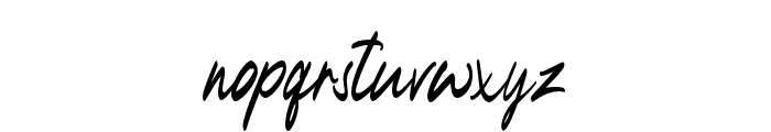 Harringtone Script Regular Font LOWERCASE