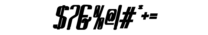 Harsa Bold Italic Font OTHER CHARS