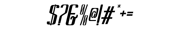 Harsa Italic Font OTHER CHARS