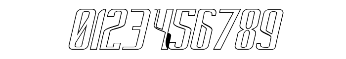 Harsa Outline Italic Font OTHER CHARS