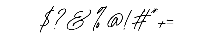 Hartens-Script Font OTHER CHARS