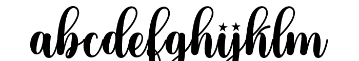HarthStylig Font LOWERCASE