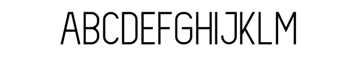 Harthen Light Light Font UPPERCASE