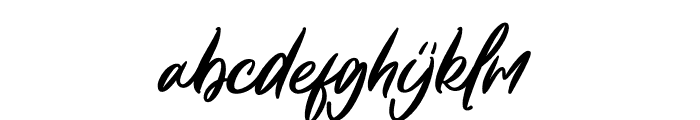 Haruth Font LOWERCASE