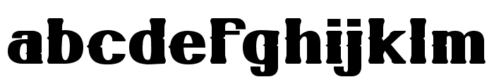 Haruy-Regular Font LOWERCASE