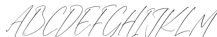 Harvellyra Twinkey Italic Font UPPERCASE