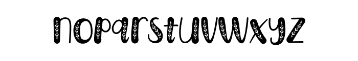 Harvest Day Font LOWERCASE
