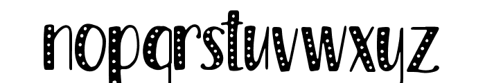 Harvest Time Font LOWERCASE