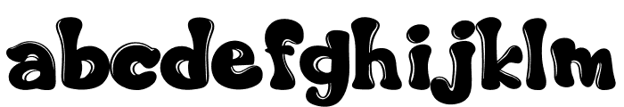 Harvest Tropical Font LOWERCASE