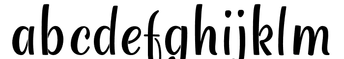 Harvestscript Font LOWERCASE