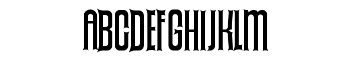HasclawHarloth Font UPPERCASE