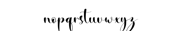 Haselevin Font LOWERCASE