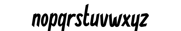 Hashiba Font LOWERCASE