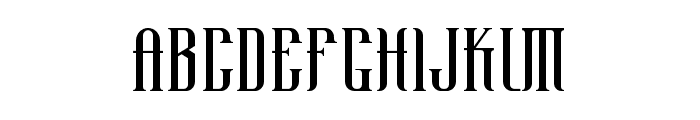 Hassengard-Regular Font LOWERCASE