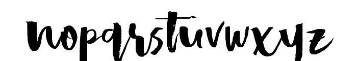 Hastagirl One Font LOWERCASE