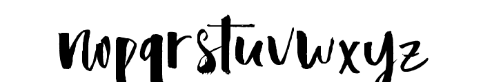 Hastagirl Two Font LOWERCASE